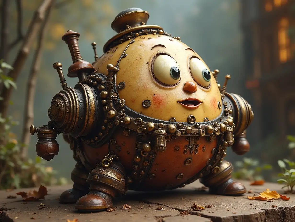 Humpty Dumpty Steampunk