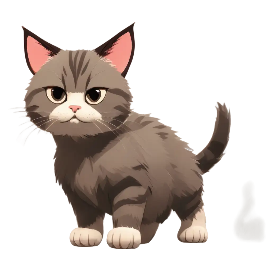 2D-Cat-Animation-PNG-Image-for-HighQuality-Visual-Content