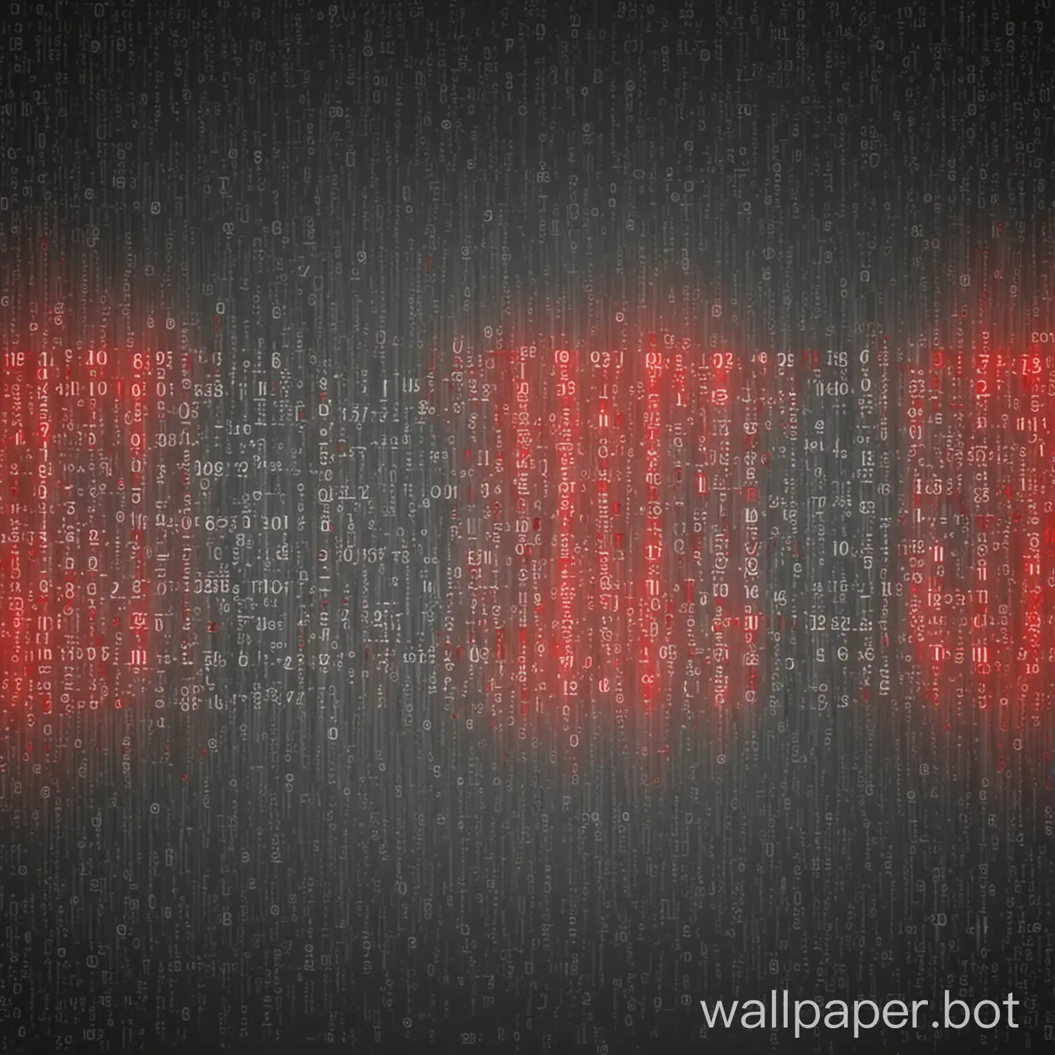 matrix code wallpaper with light background with 3, 6, 9 numbers in red and 1, 2, 4, 5, 7, 8 in grey