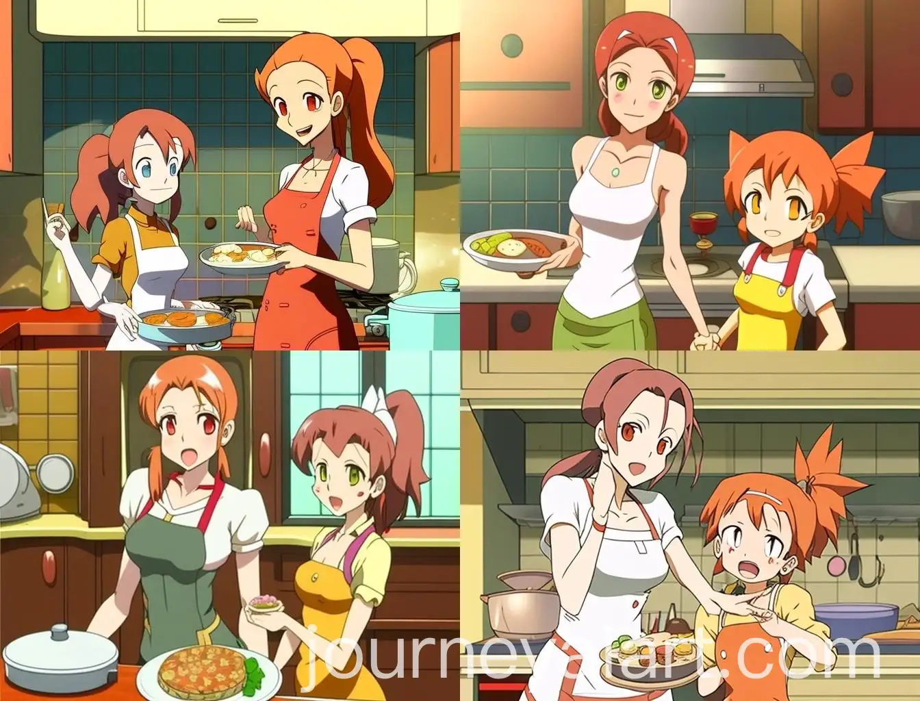Ashs-Mom-and-Misty-Cooking-Together-in-a-Warm-Kitchen-Scene