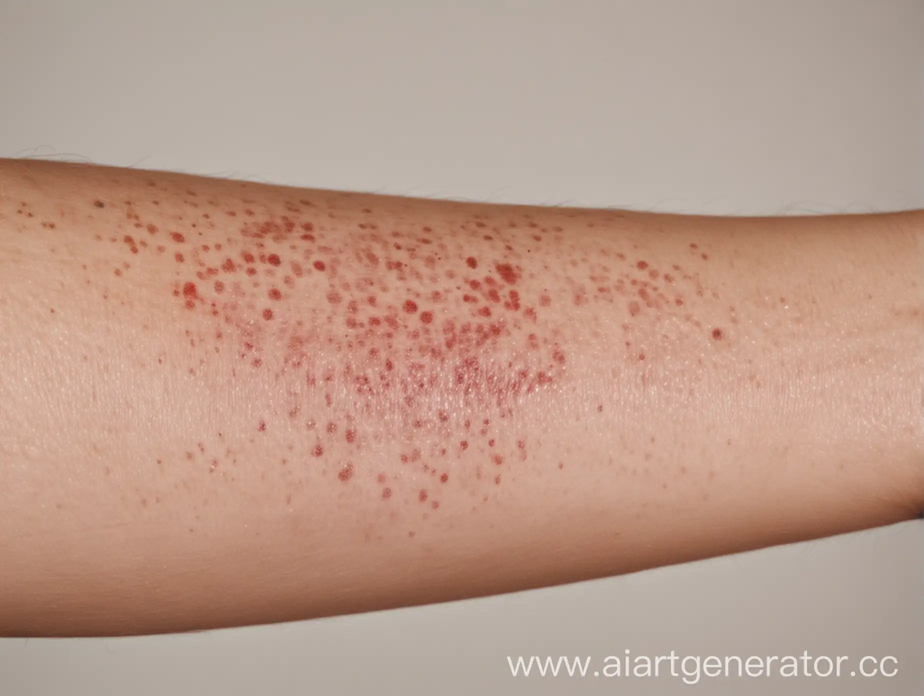 Blush-Spots-on-Human-Arm-Delicate-Skin-Condition-in-Closeup