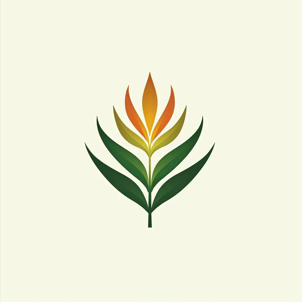 Create a logo for a facebook page called Akademia e Bimeve Dekorative. The page is about ornamental plants.