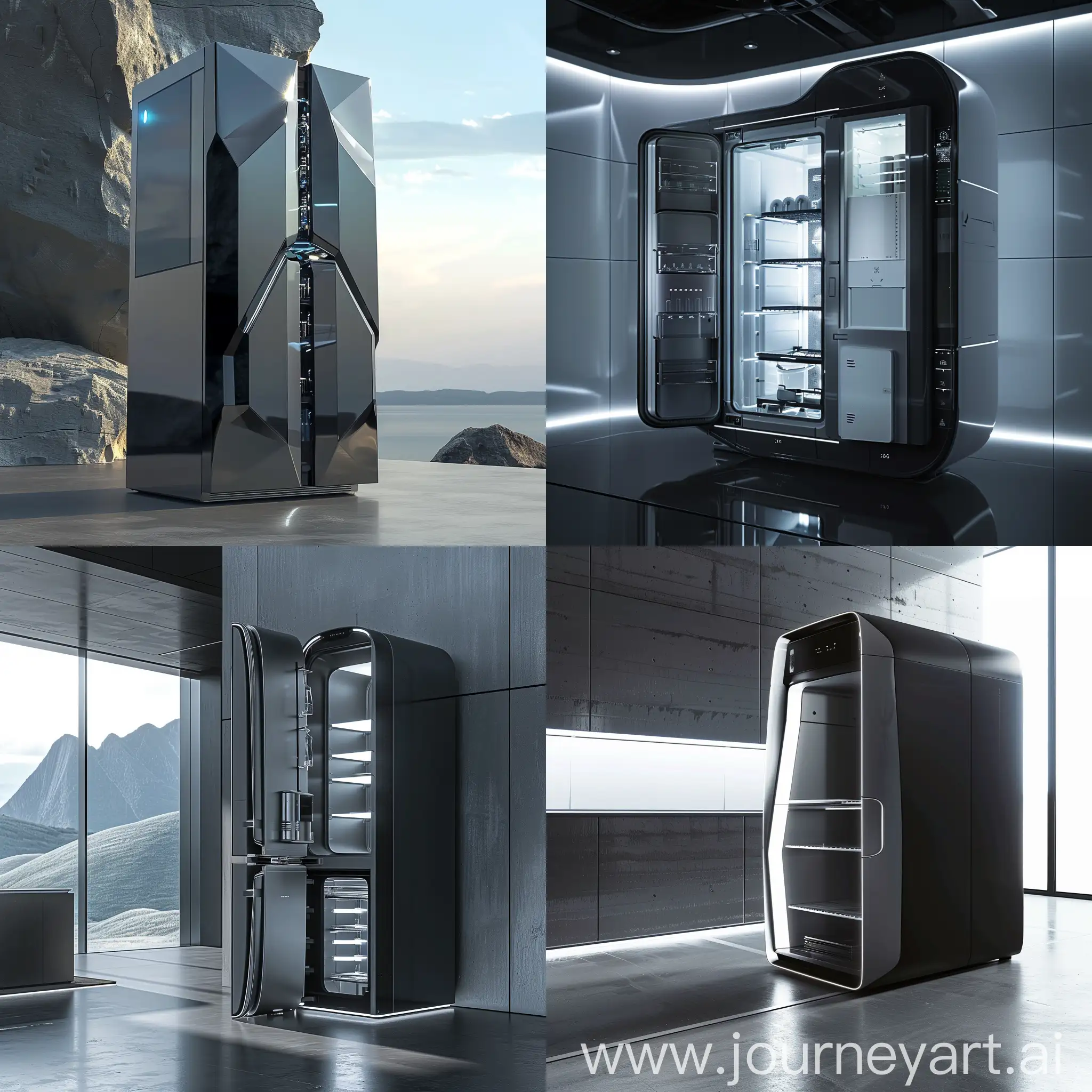Futuristic-CGI-of-Dynamic-Motion-in-a-Sleek-Refrigerator-Design