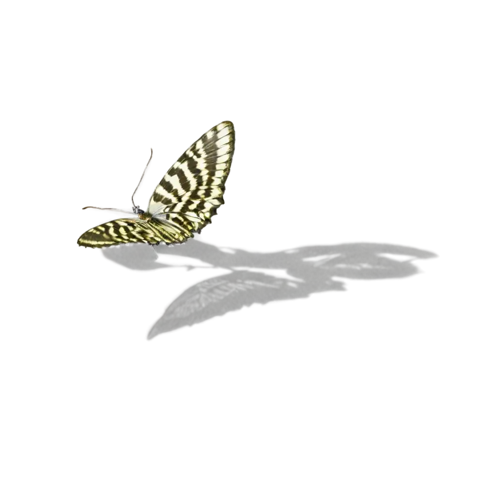 Elegant-Butterfly-with-Shadow-PNG-HighQuality-Transparent-Image-for-Versatile-Use