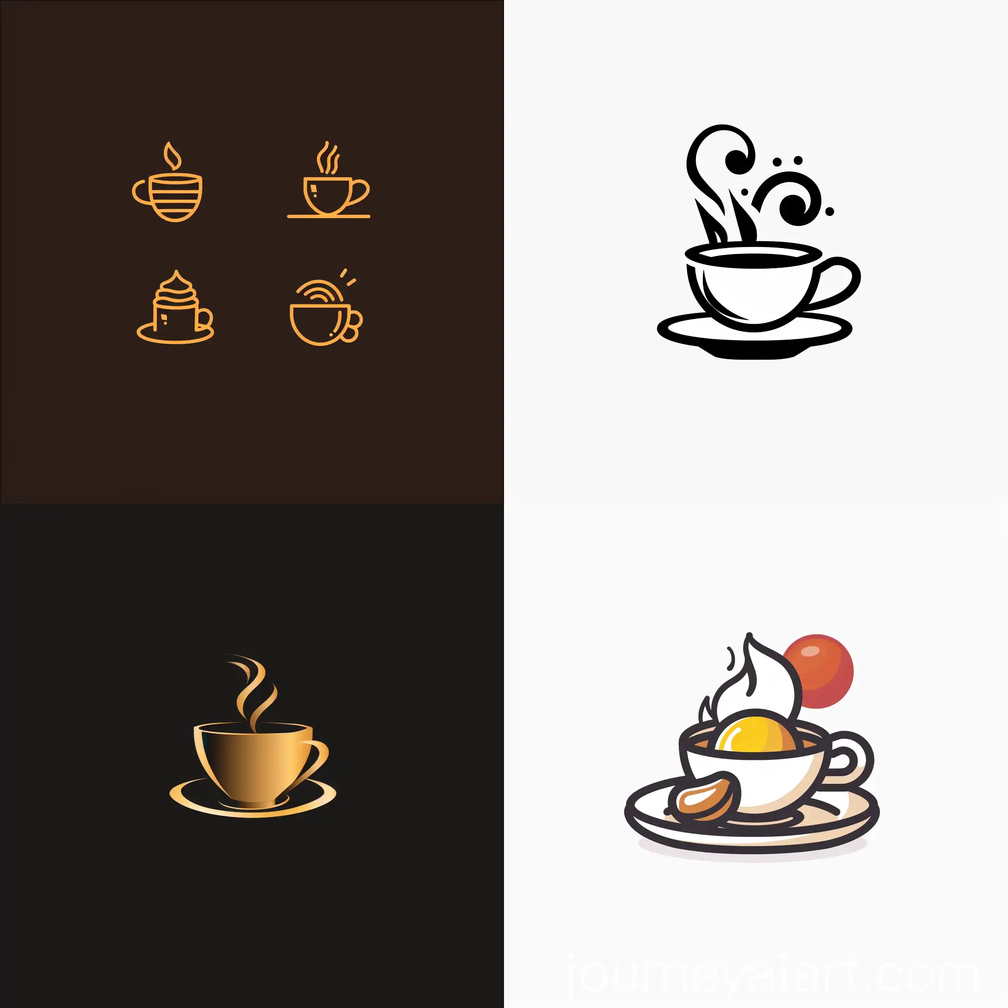 Cafe-Logotype-with-Food-Theme