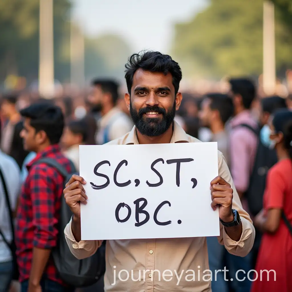 Indian-Educators-Protesting-Discrimination-with-BJPThemed-Placards