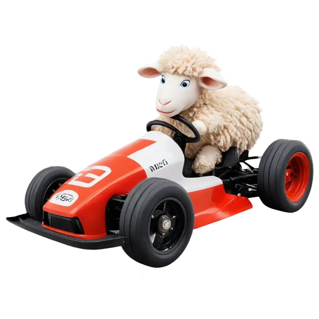 Sheep-Driving-a-Race-Car-PNG-Image-HighQuality-Fun-Illustrative-Art-for-Various-Uses