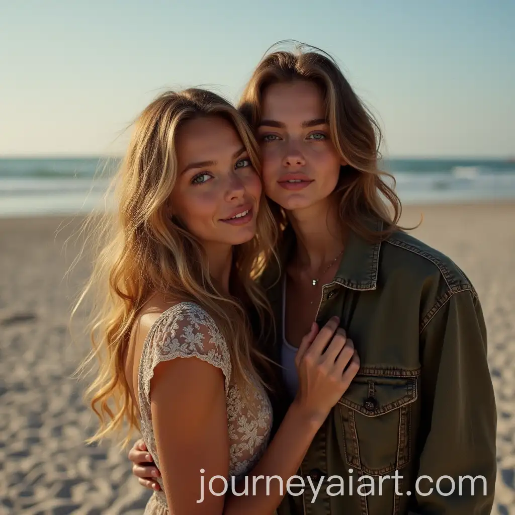 Kristine-Froseth-and-Louis-Partridge-as-Best-Friends-Posing-Together