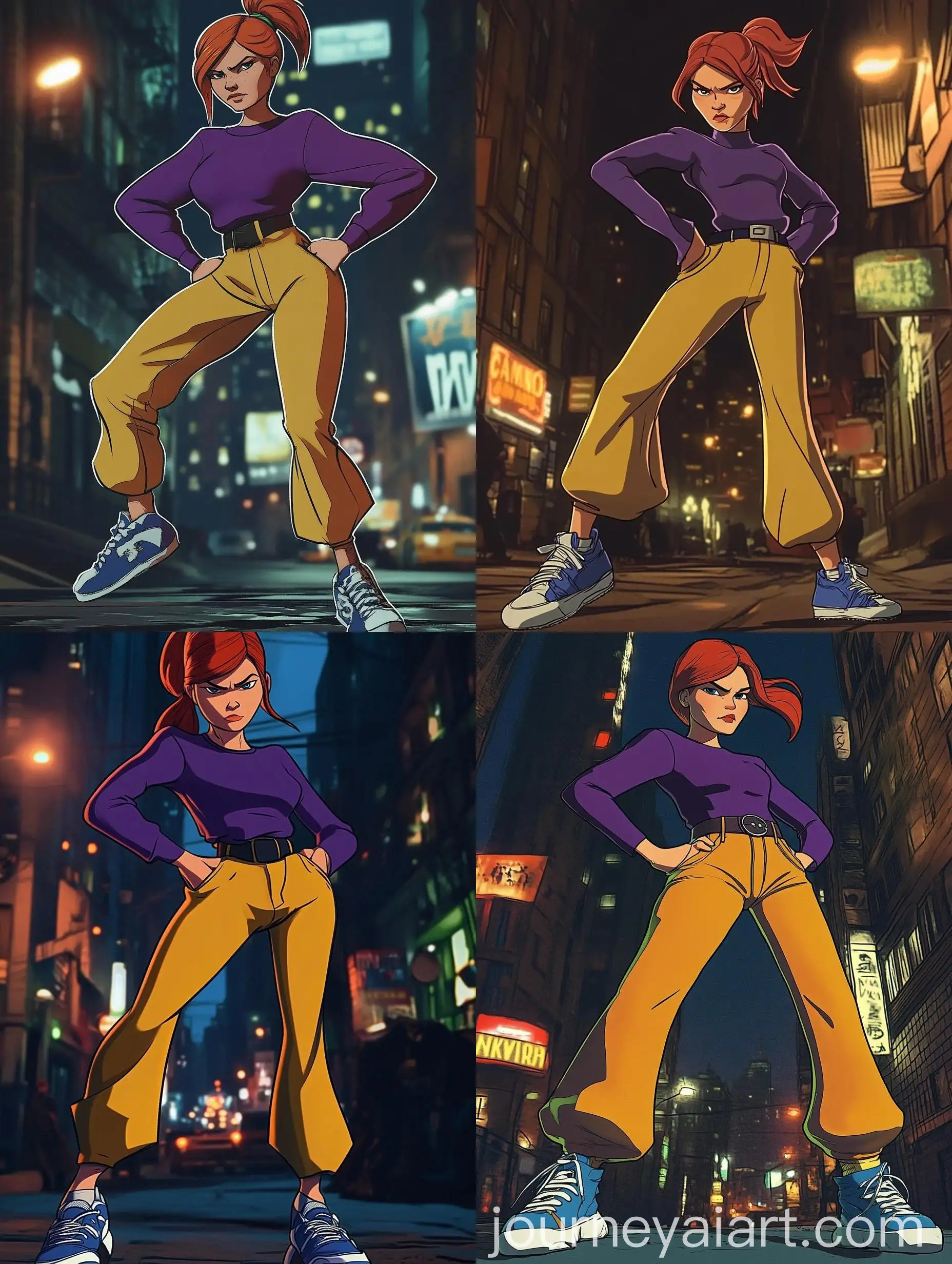 April-in-Teenage-Mutant-Ninja-Turtles-Style-Night-Street-Scene