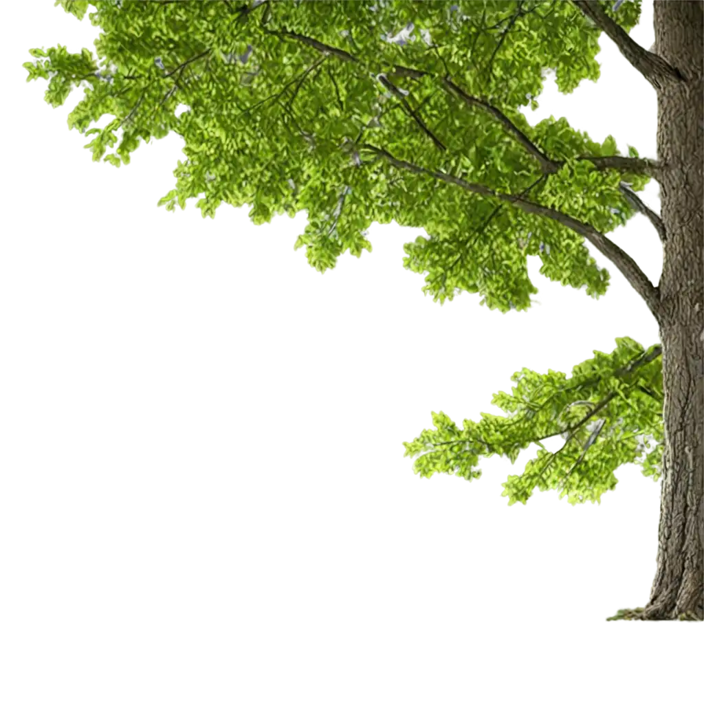 Enhance-Your-Visual-Content-with-a-HighQuality-PNG-Image-of-a-Slanted-Tree-View