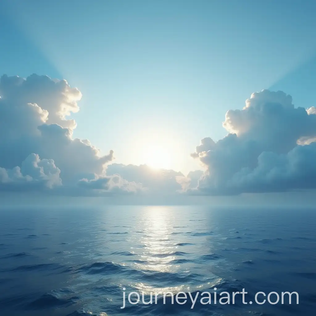 Dramatic-Light-and-Clouds-Over-the-Sea
