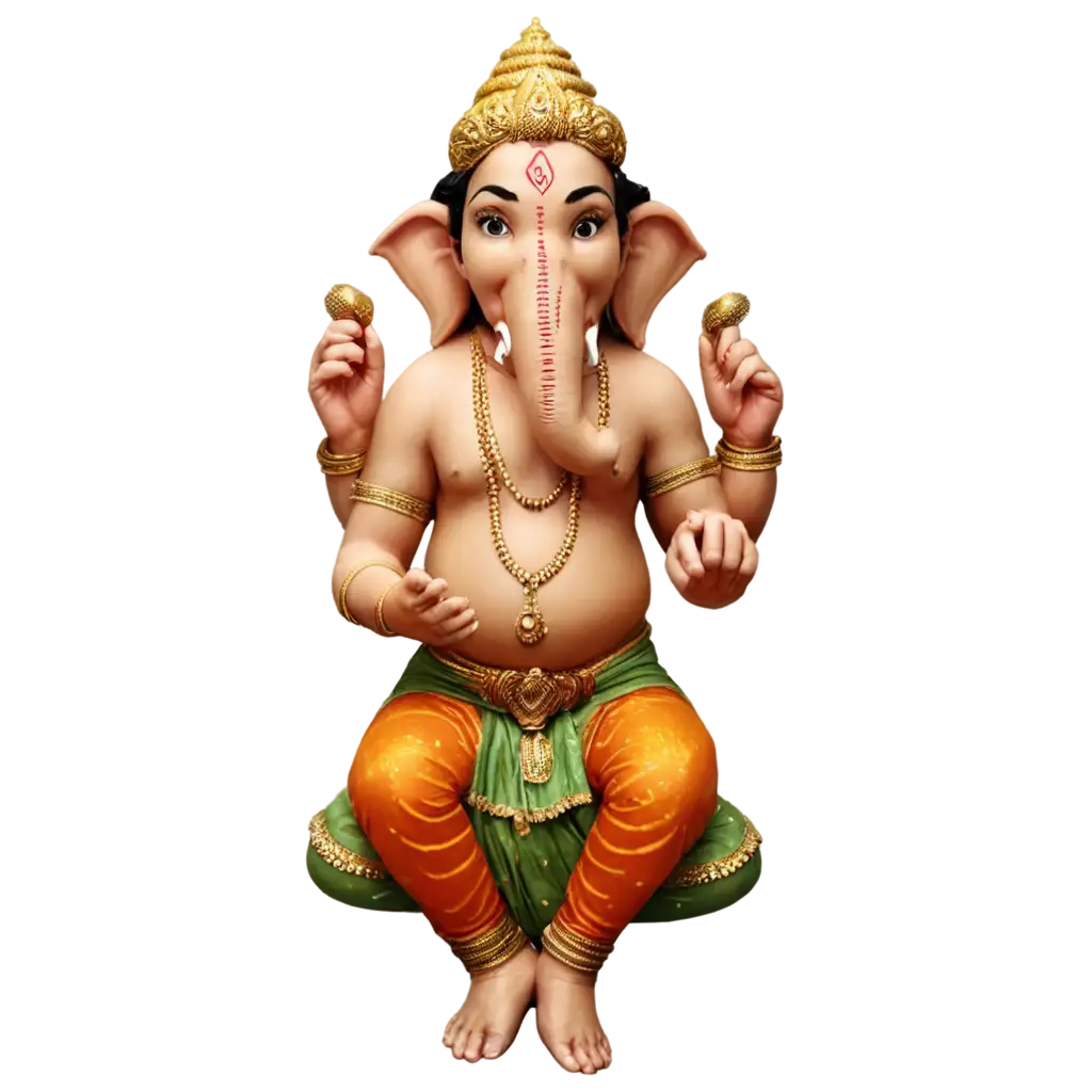 Fency-Ganeshji-PNG-Image-for-Spiritual-and-Decorative-Uses