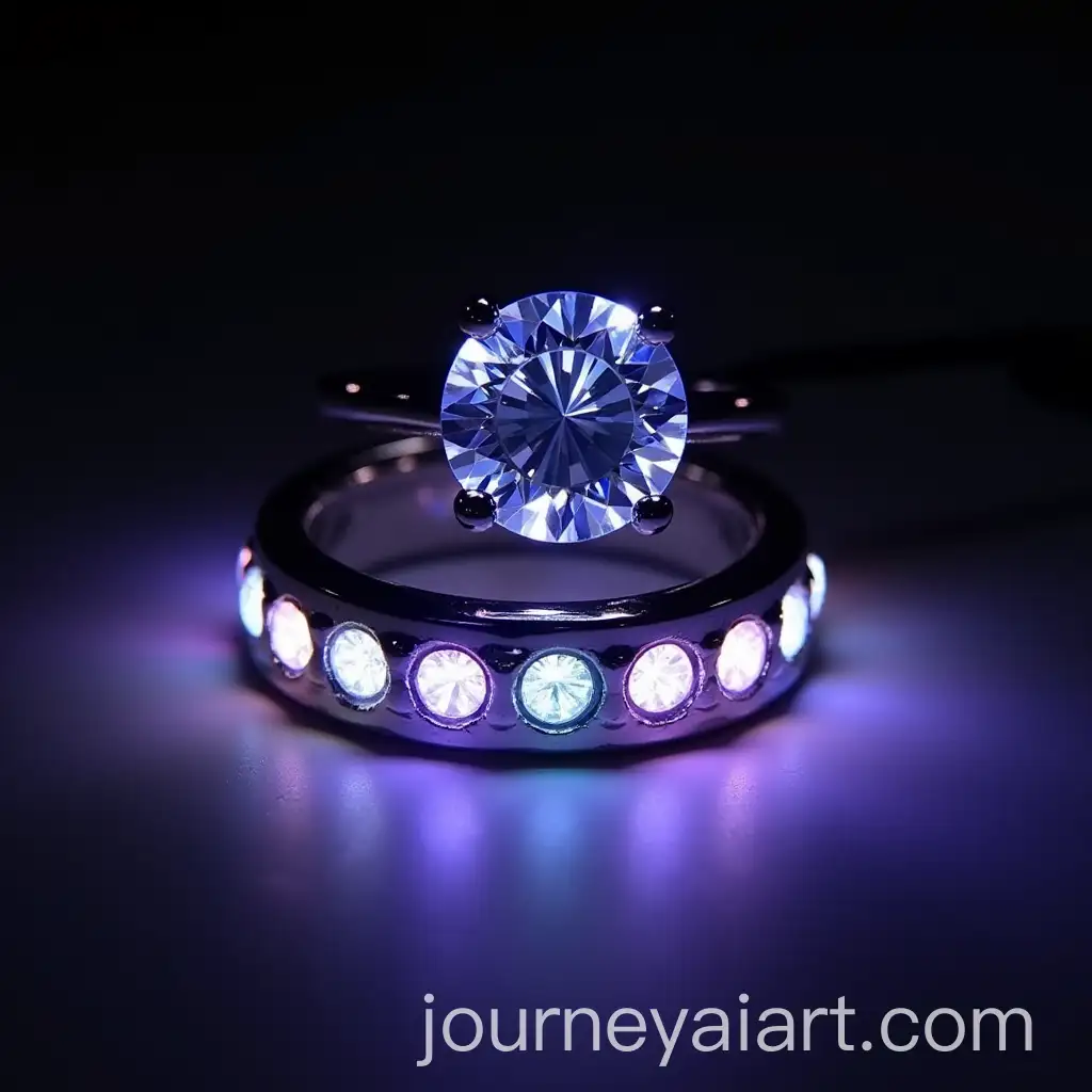 Engagement-Ring-with-LED-Lights-Shining