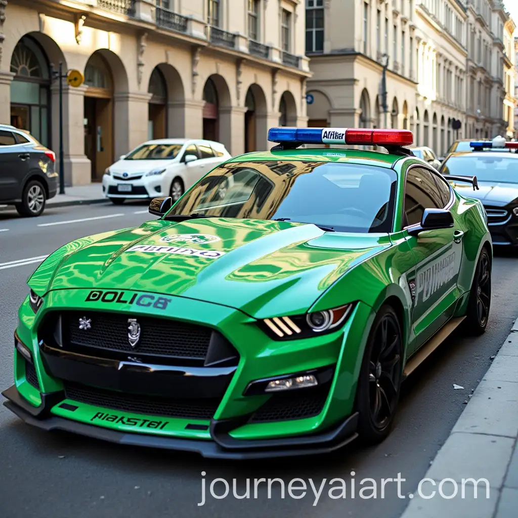 Green-Police-Car-PNG-with-Transparent-Background