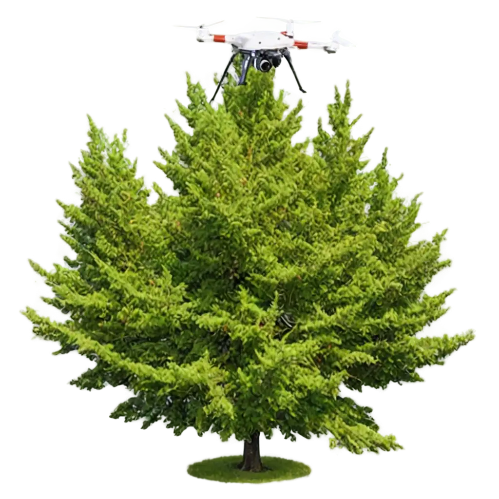 Foret-Tree-Measure-with-Drone-PNG-Image-HighQuality-Aerial-Forestry-Analysis