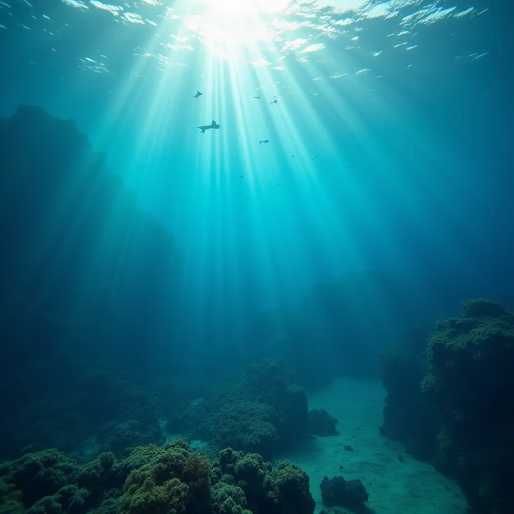 Underwater-Scene-with-Vibrant-Marine-Life-and-Bubbles