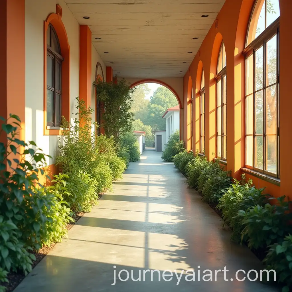 SunlitAI-Art-Prompt-Expansion-Corridor-with-Greenery-and-Vibrant-Walls