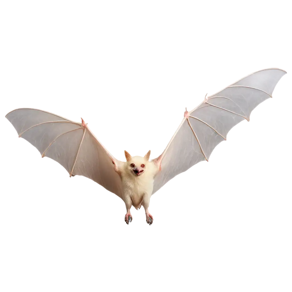 White-Flying-Bat-PNG-Image-HighQuality-Transparent-Background-for-Versatile-Use