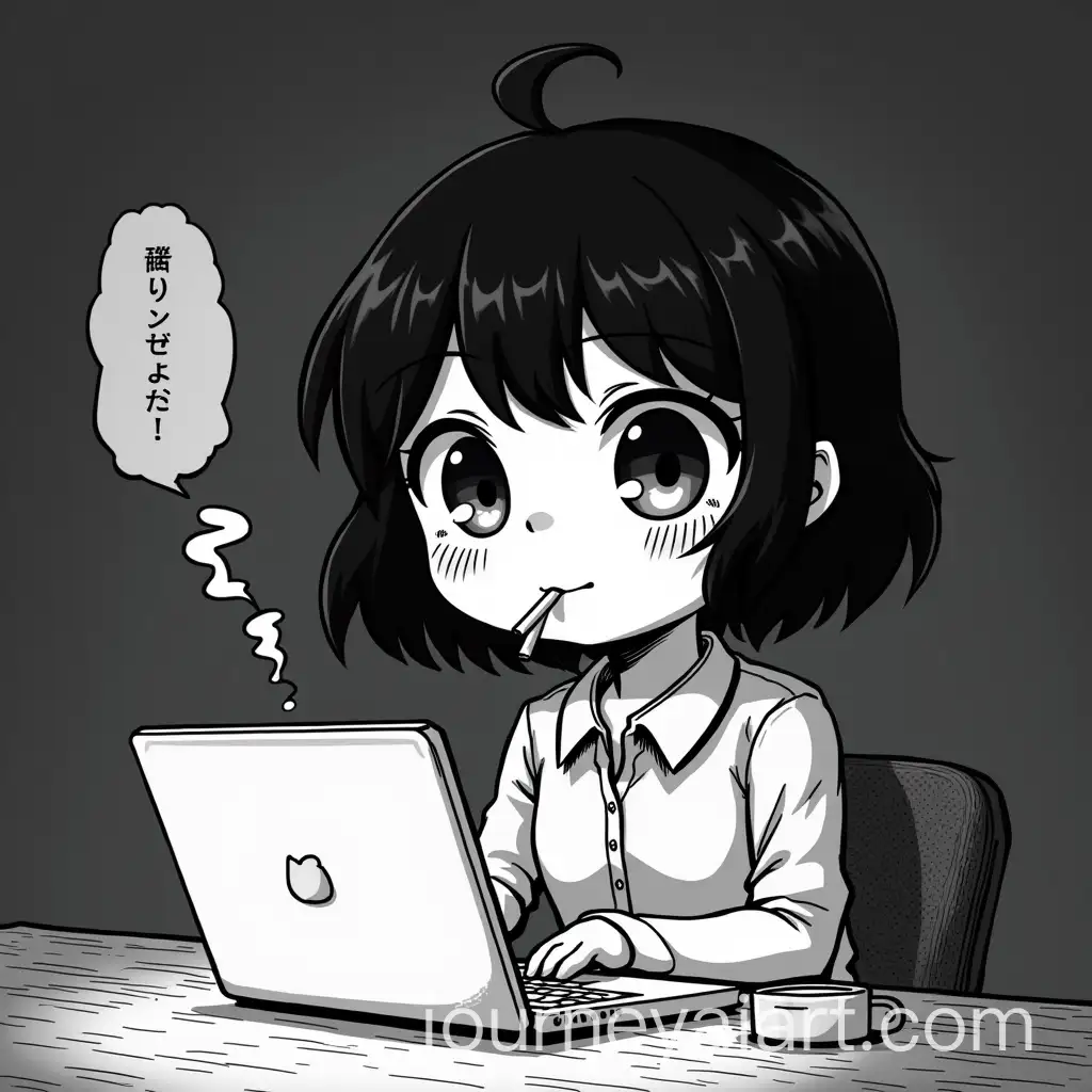 Anime-Girl-in-a-Dark-Mood-with-Sanrio-Elements