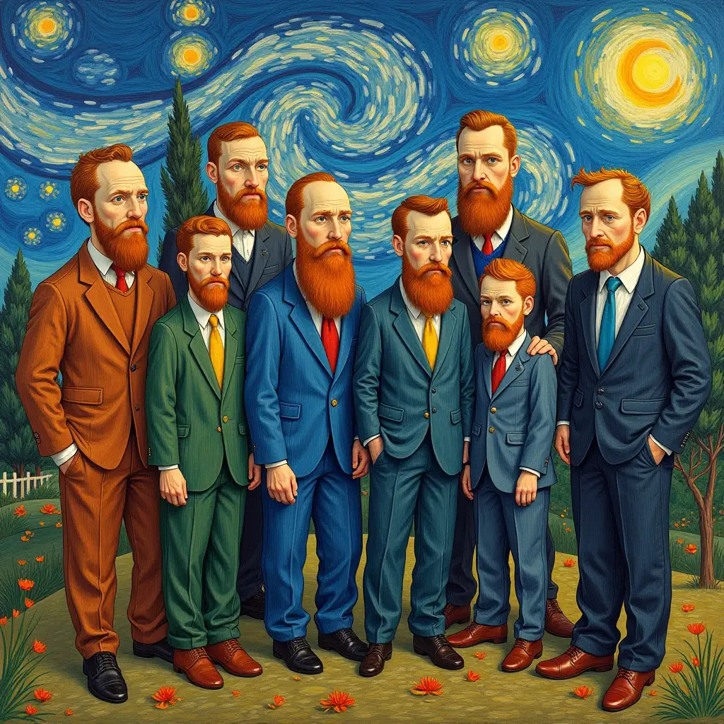 Van-Goghs-Eight-Brethren-A-Vibrant-Exploration-of-Brotherhood