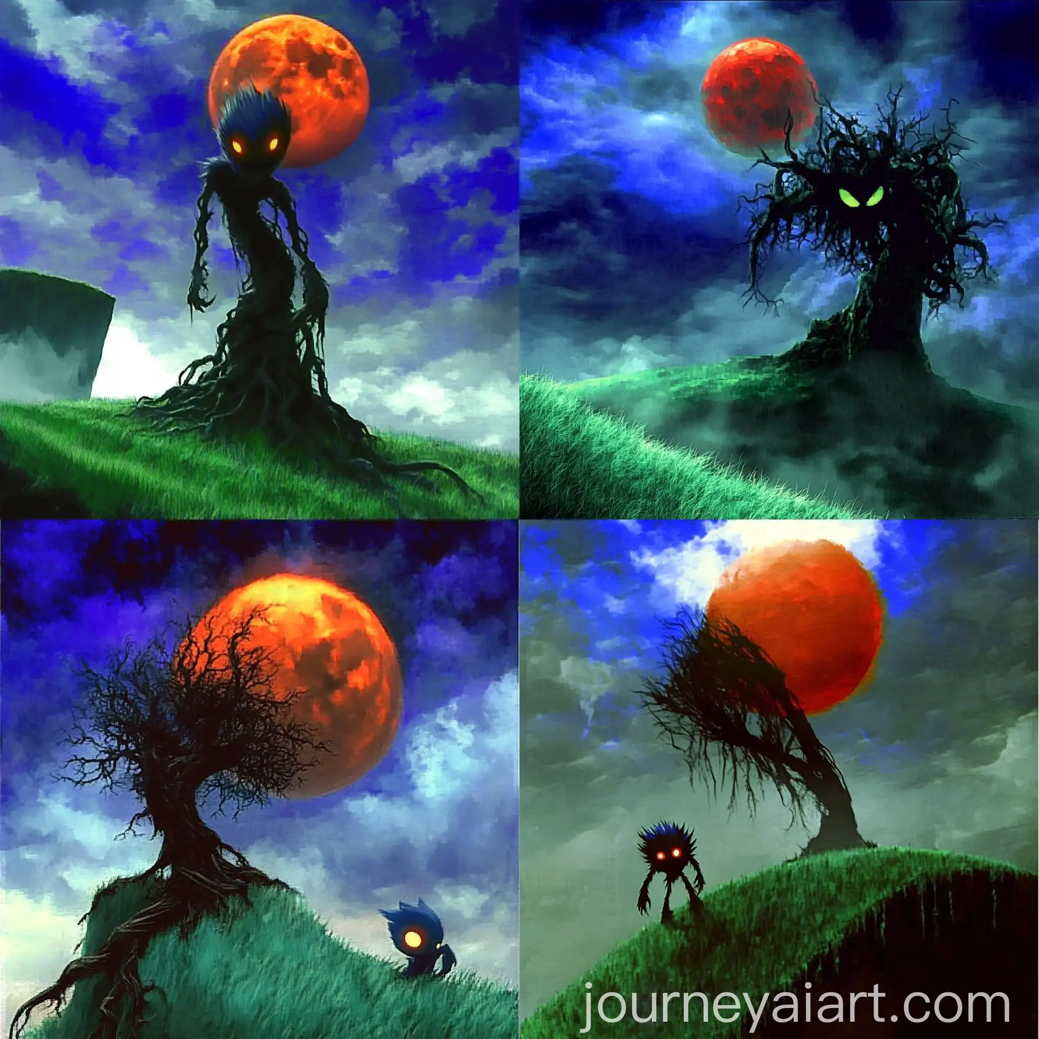Eerie-Darkness-and-Twisted-Desolation-in-a-Haunting-Landscape