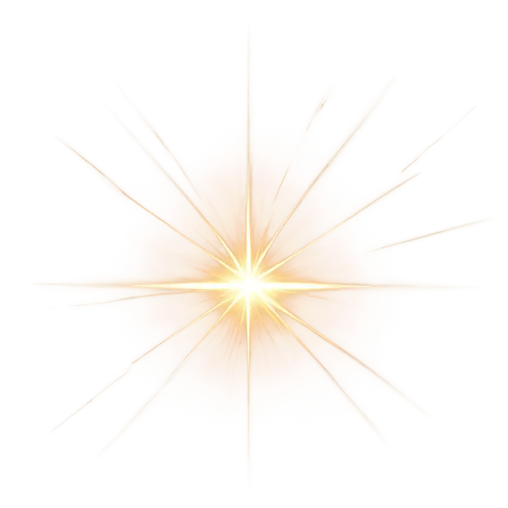 Golden-and-Blue-Sunlight-Effect-Star-PNG-Stunning-Light-Design-for-Visual-Impact