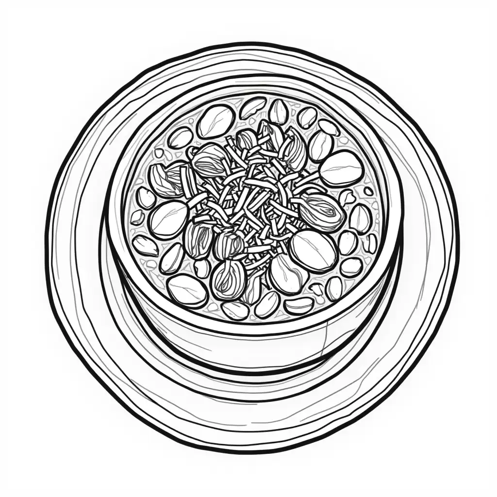 Coloring-Page-of-Mexican-Pozole-Dish-with-Traditional-Ingredients