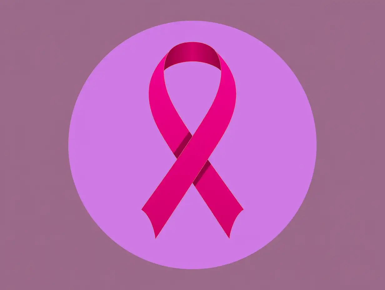 Breast-Cancer-Awareness-Ribbon-in-Pink-Magenta-and-Purple-Colors