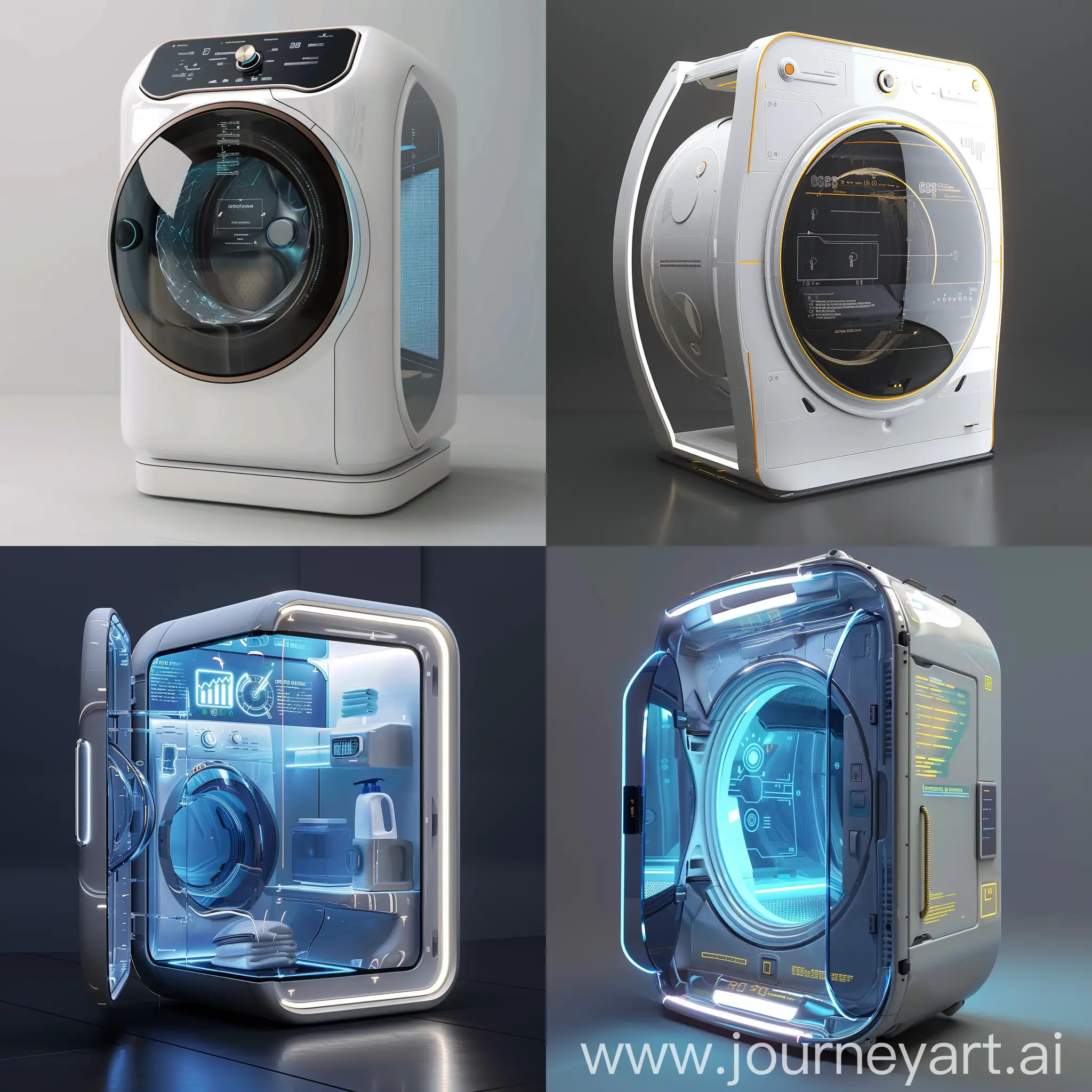 Futuristic-AIPowered-Washing-Machine-with-Advanced-Technology-and-EcoFriendly-Design