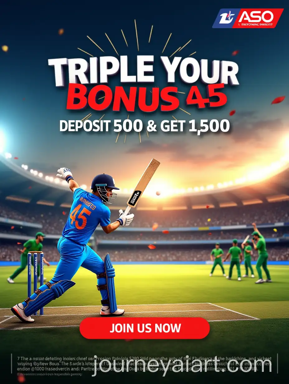 Exciting-India-vs-Pakistan-Cricket-Match-Promotional-Banner
