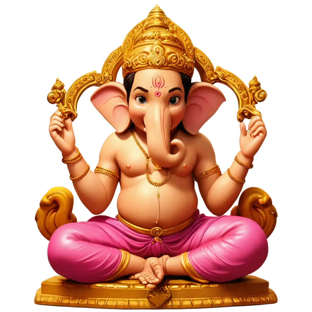 Vibrant-Animated-Ganpati-PNG-for-Creative-Projects