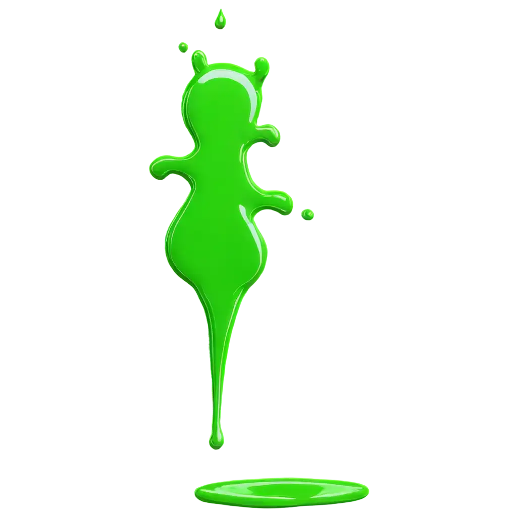 Vibrant-Green-Slime-Goop-Dripping-Cartoon-PNG-for-Creative-Projects