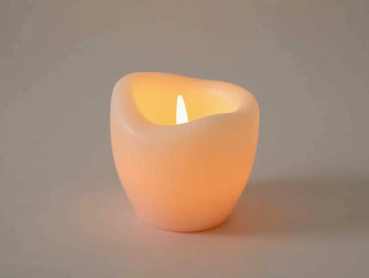 scented bubble candle