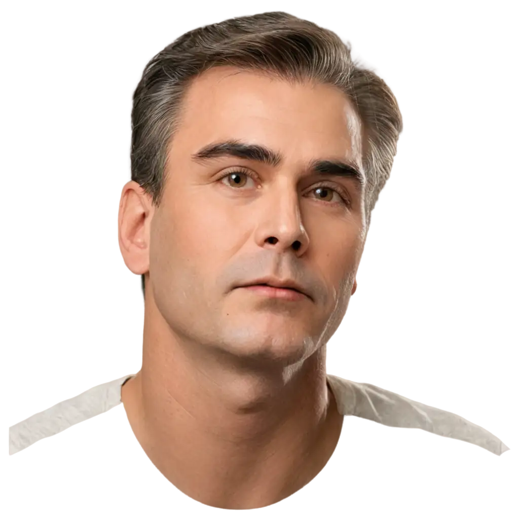 Elegant-Man-with-Grey-Eyebrows-and-Hazel-Eyes-PNG-Illustration-for-HighQuality-Visual-Content