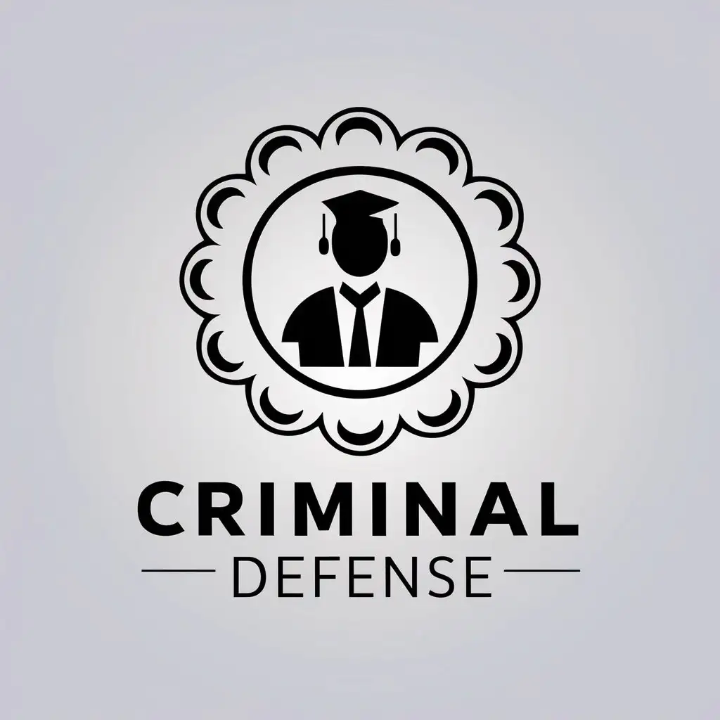 LOGO-Design-for-Criminal-Defense-Colorful-Vector-with-Professor-Symbol-for-Legal-Industry