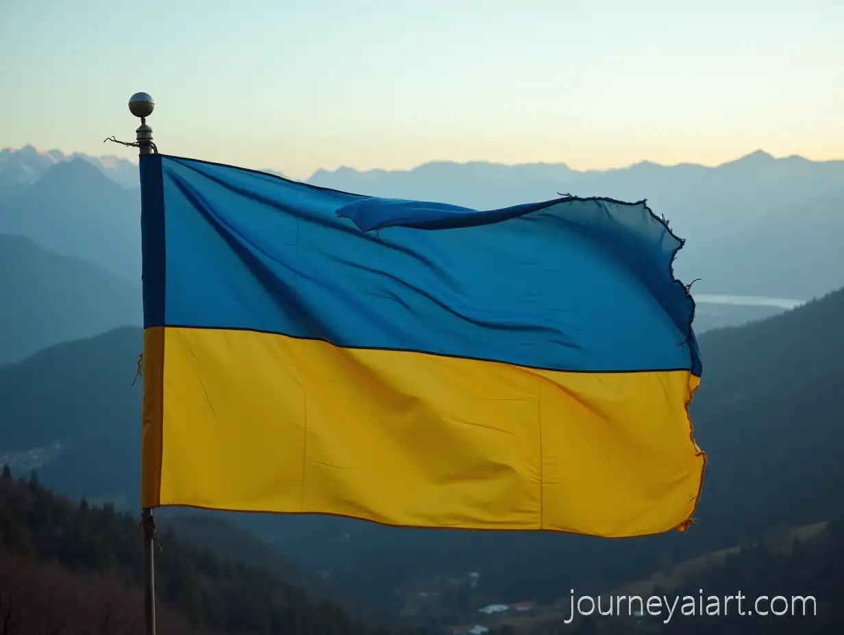 Ukrainian-Flag-WUkrainian-flag-Carpathian-Mountainsoven-Against-the-Carpathian-Mountains-with-Cinematic-Lighting