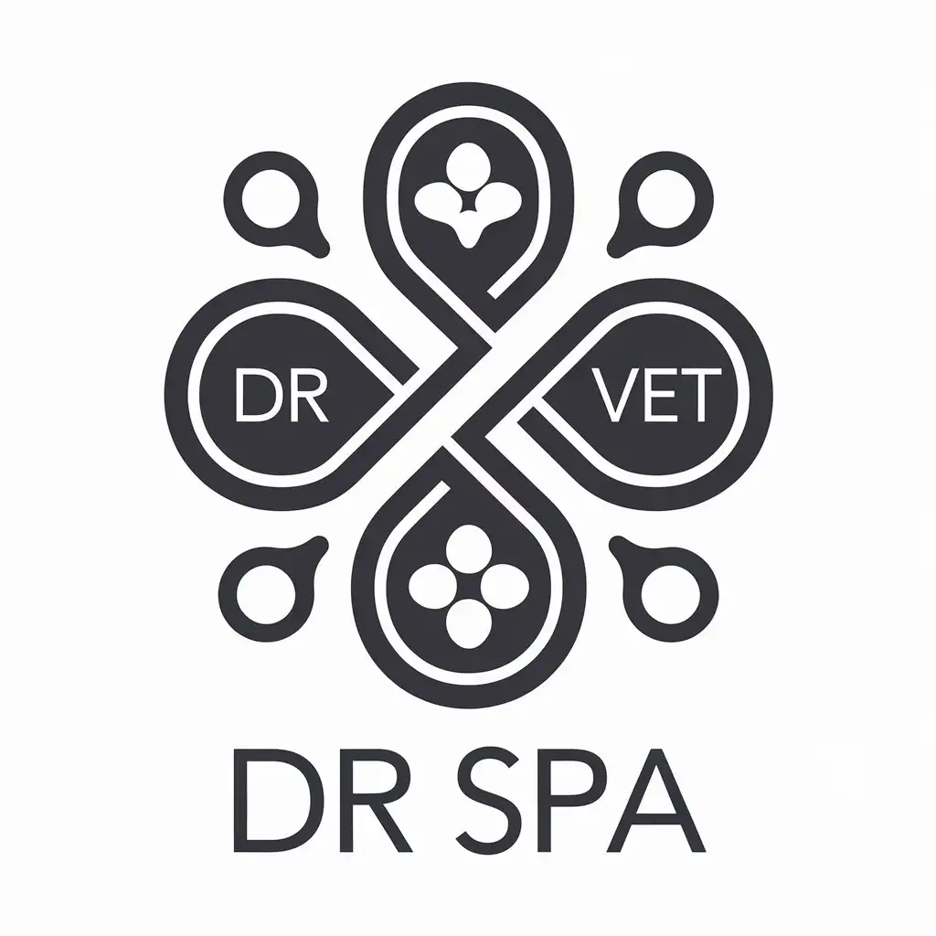 LOGO-Design-for-Dr-Spa-Veterinarian-Clinic-with-Spa-Elements