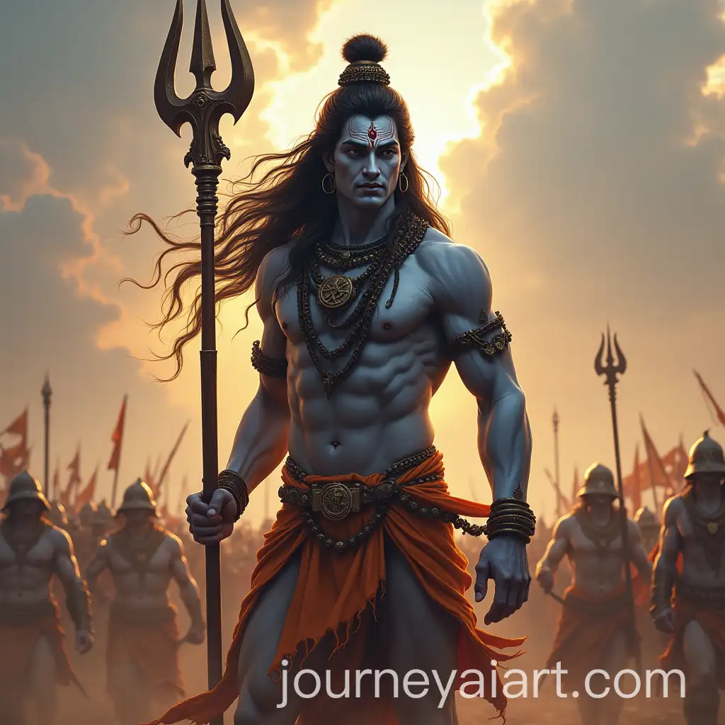 Lord-Shiva-with-Trishul-in-Fantasy-Battle-Scene