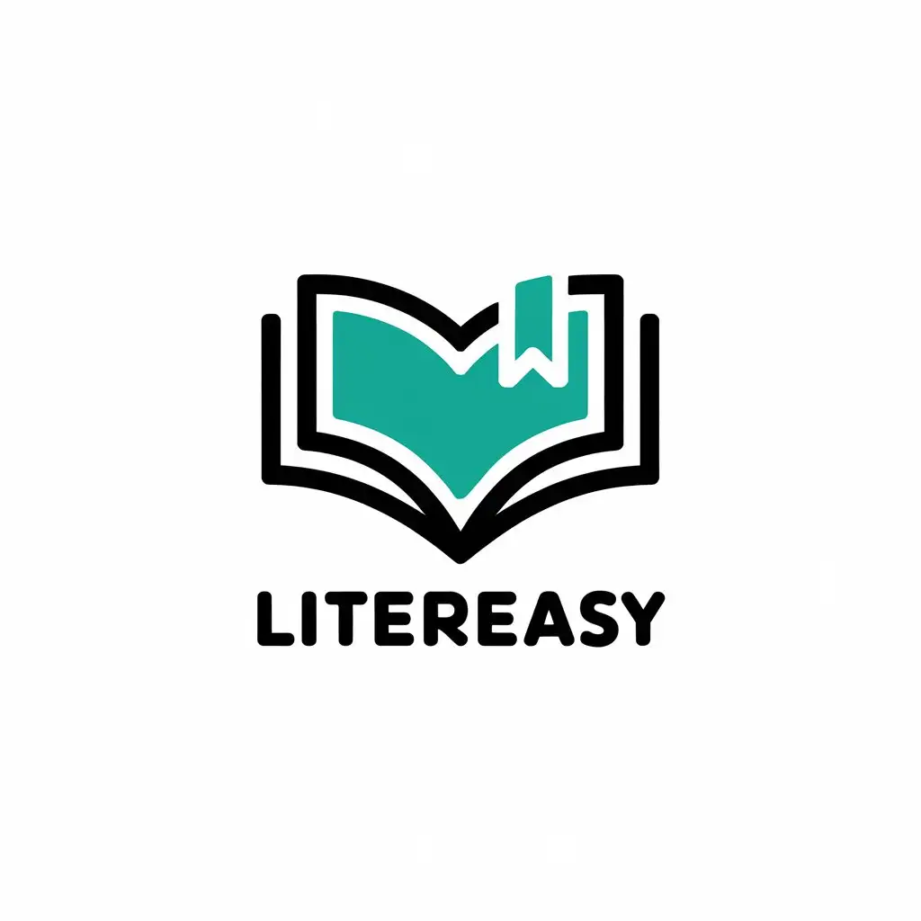 LOGO-Design-for-Literasy-Literary-Style-with-Book-Symbol-and-Clear-Background