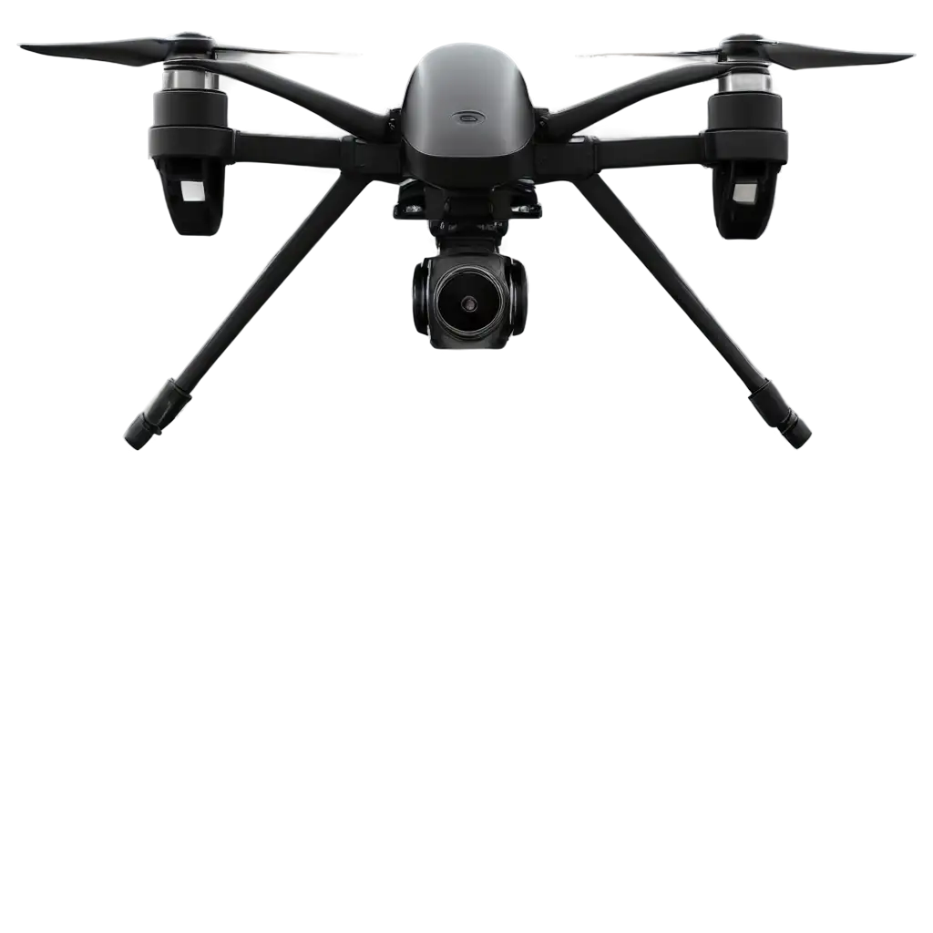 HighQuality-PNG-Image-of-a-Front-View-Drone-for-Enhanced-Visual-Impact