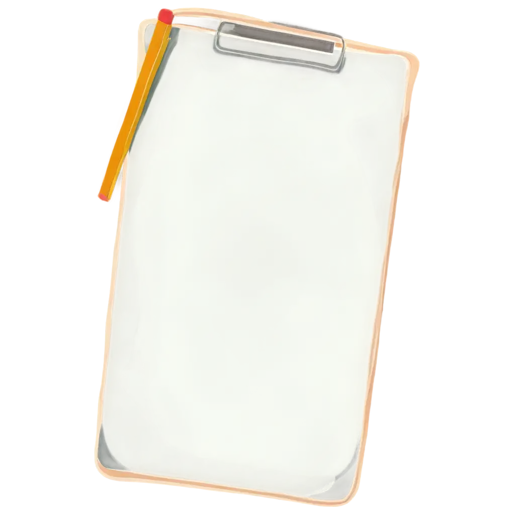 note tablet for notes in cartoon form