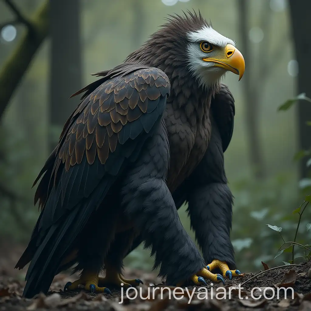 Cinematic-Hybrid-Human-of-Gorilla-and-Eagle-Fusion