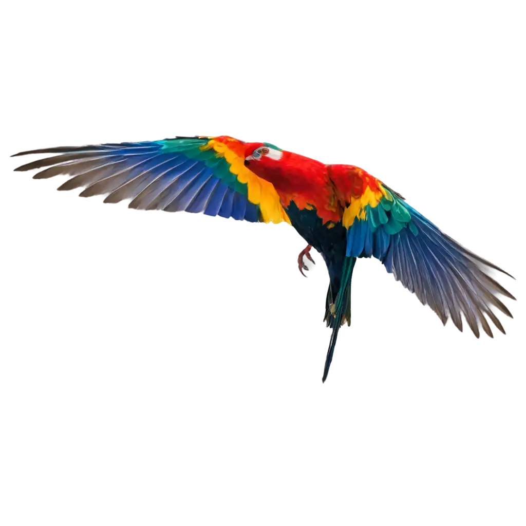 Vibrant-Colorful-Flying-Bird-PNG-Image-for-Creative-Projects