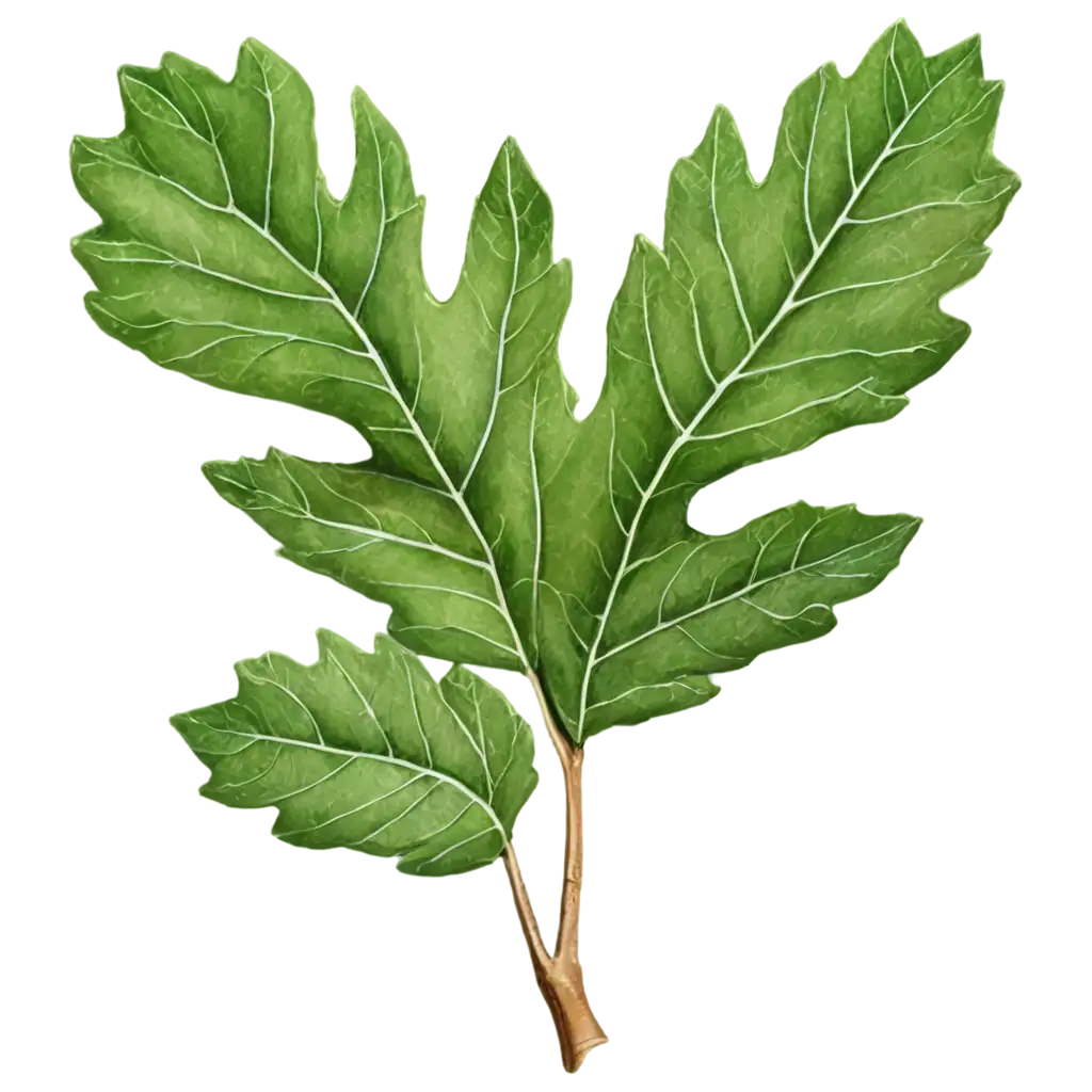 Single-Fig-Leaf-PNG-Design-with-Transparent-Background-for-Versatile-Use