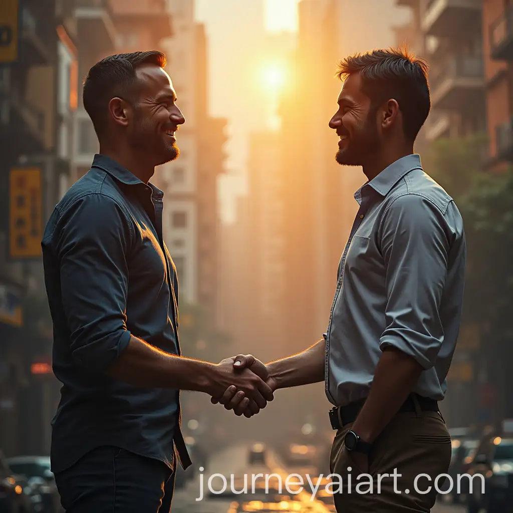 Two-Men-Shaking-Hands-in-Business-Setting