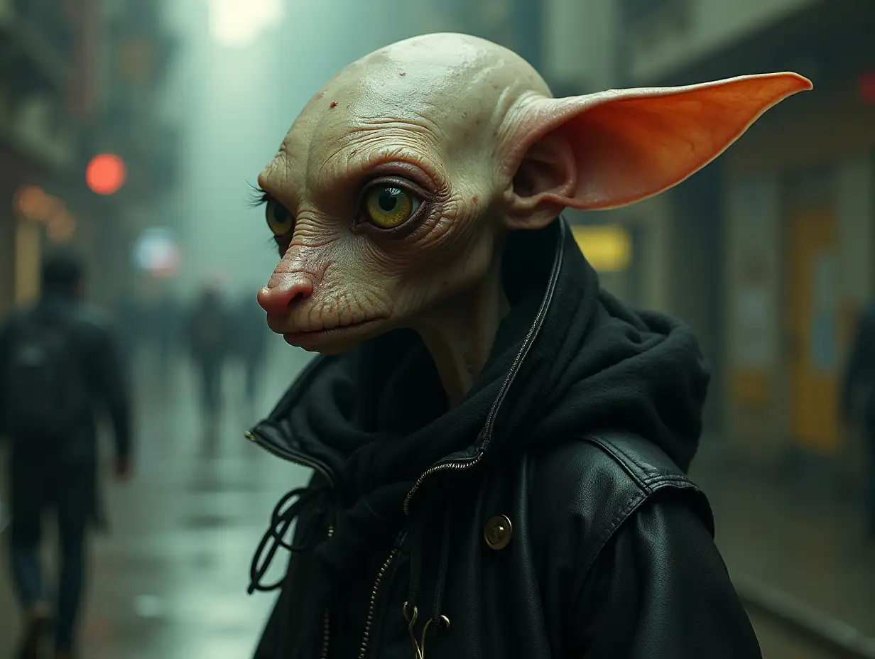 Dobby, the House-elf Cyberpunk