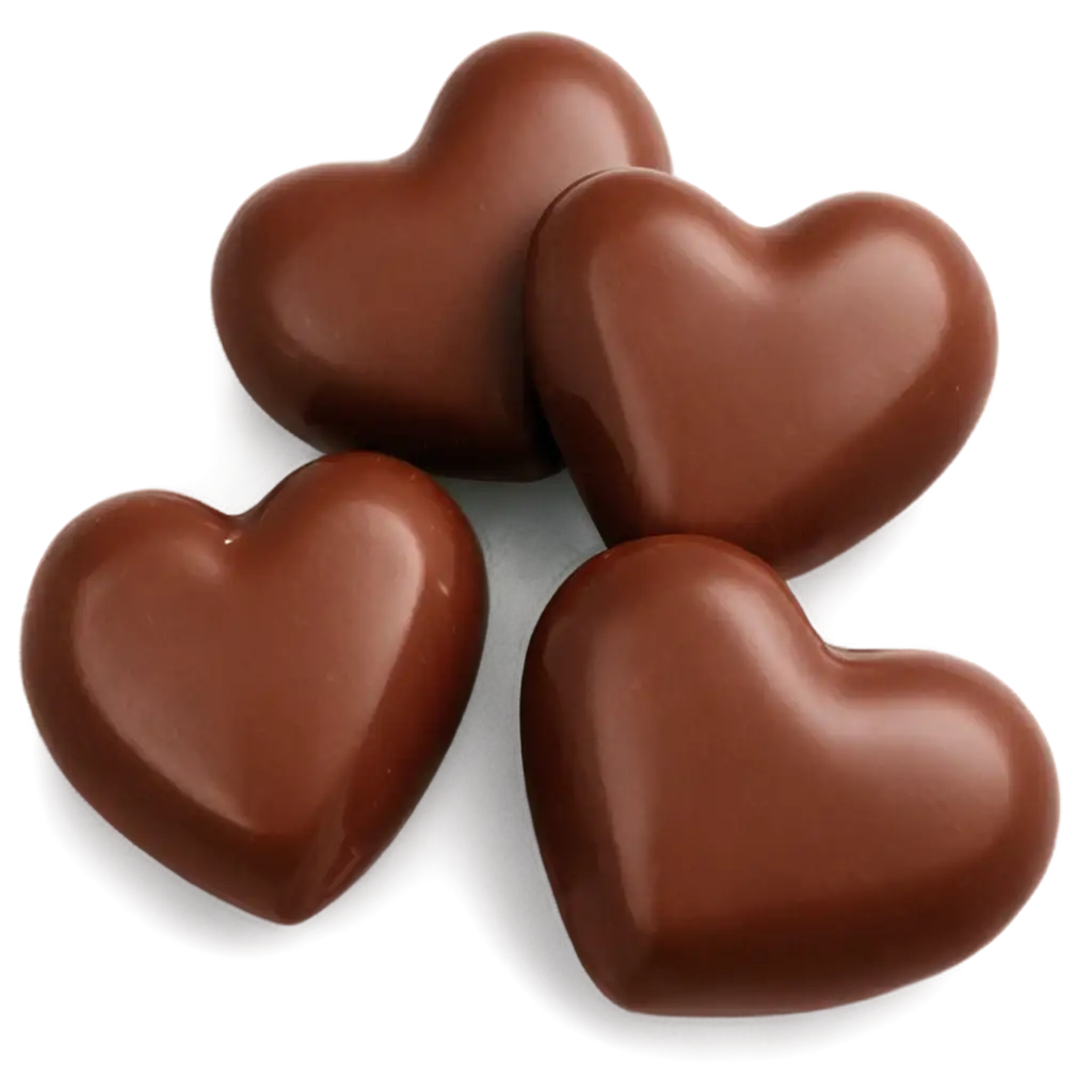 Chocolate-HeartShaped-Candies-PNG-Perfect-for-Sweet-Visuals-and-Creative-Designs