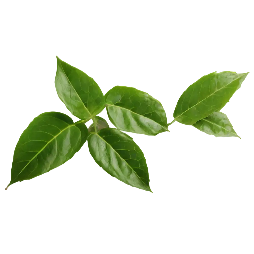 HighQuality-PNG-Image-of-Green-Coffee-Bean-Leaves-for-Visual-and-Creative-Projects