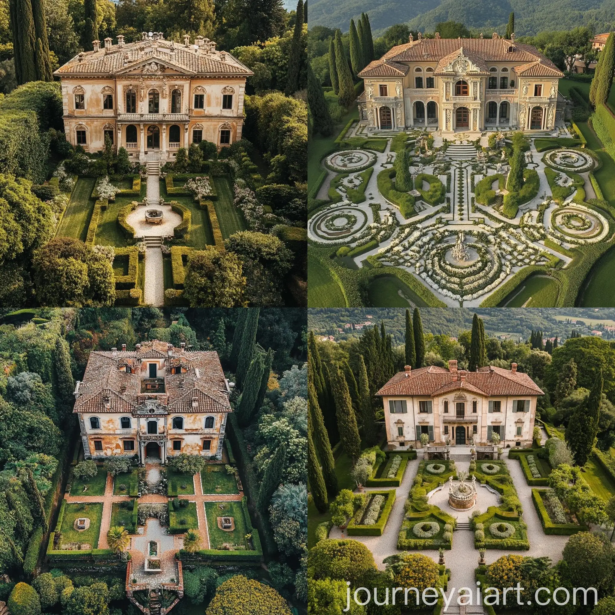Dreamy-Estate-in-Italy-with-Floral-Emperor-Style-Architecture