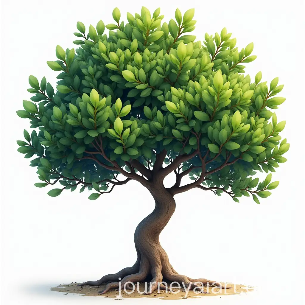 Full-View-of-Calotropis-Procera-Tree-in-Natural-Setting